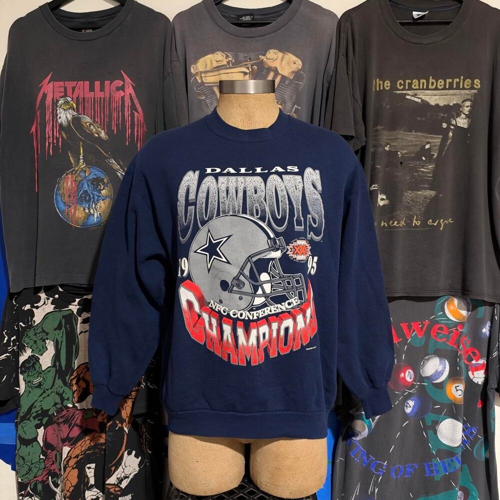 Vintage 1990s dallas cowboys crewneck